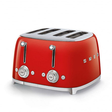 Grille pain SMEG TSF03RDEU ROUGE