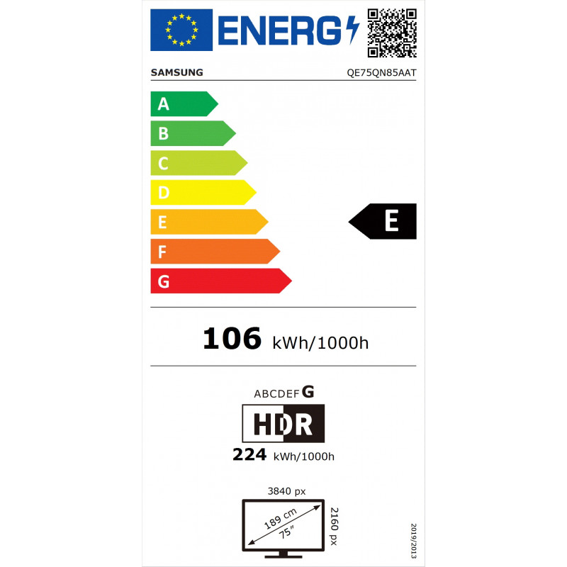 Télévision SAMSUNG QE75QN85A