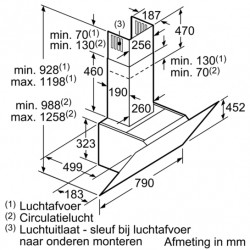 Hotte SIEMENS LC87KHM60