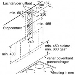 Hotte SIEMENS LC87KHM60