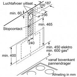 Hotte SIEMENS LC87KHM60