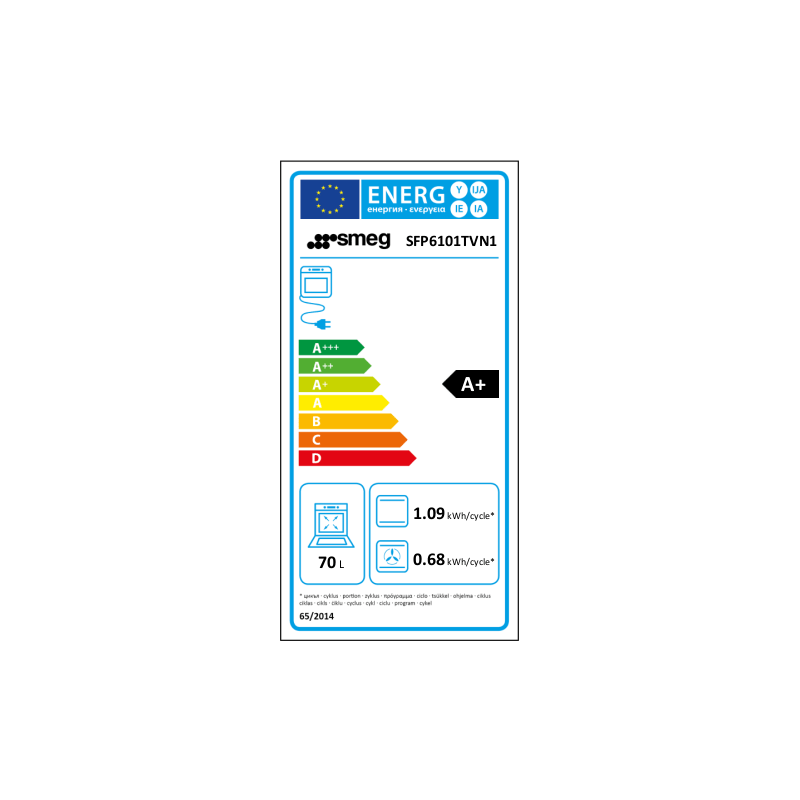 Four SMEG SFP6101TVN1