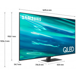 Télévision SAMSUNG QE75Q80A