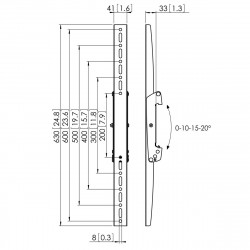 Supports TV VOGEL'S PFS 3306