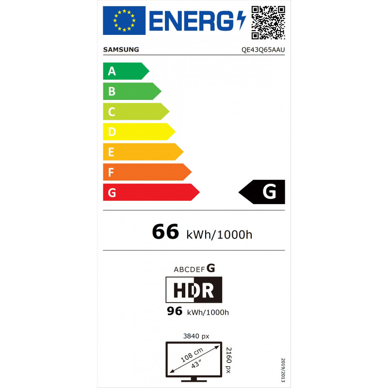 Télévision SAMSUNG QE43Q65A