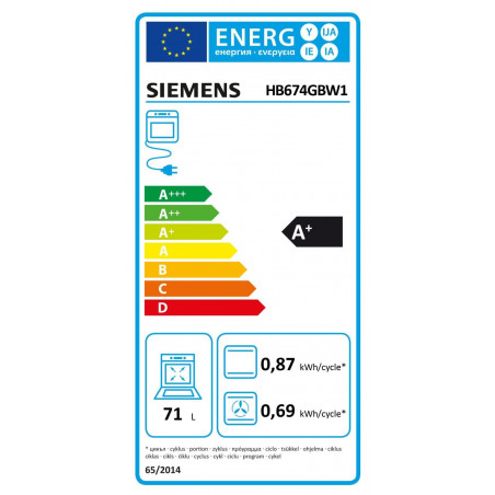 Four SIEMENS HB674GBW1