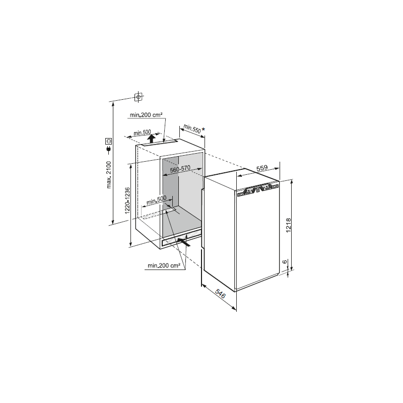 Réfrigérateur Une Porte LIEBHERR IRE4100-20