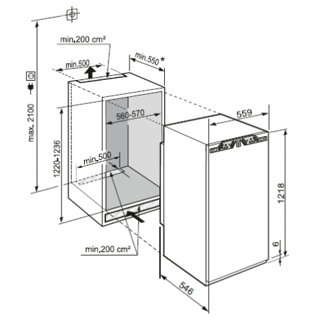 Réfrigérateur Une Porte LIEBHERR IRE4100-20