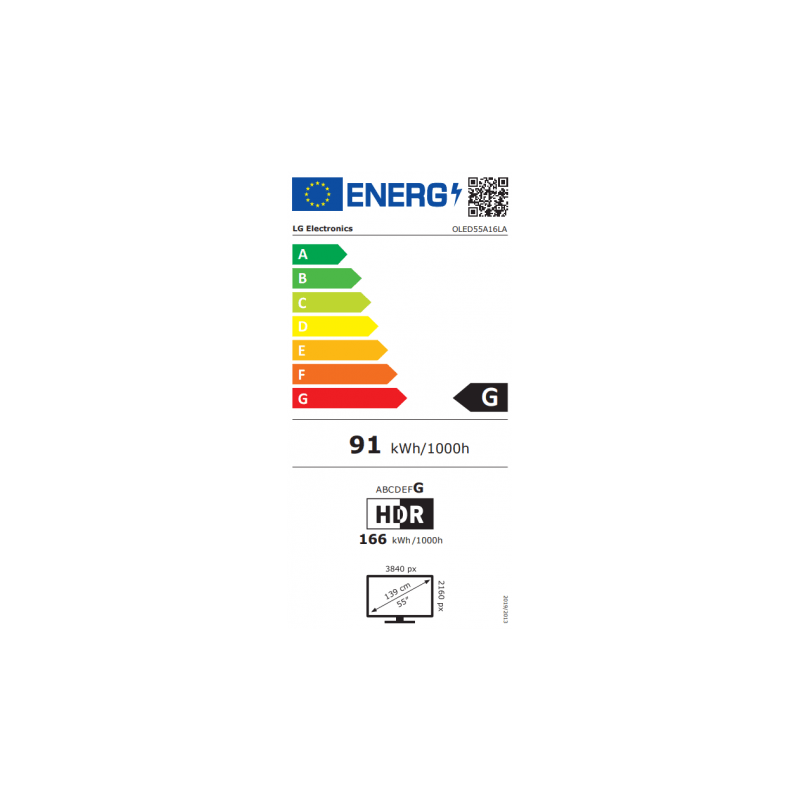 Télévision LG OLED55A16LA