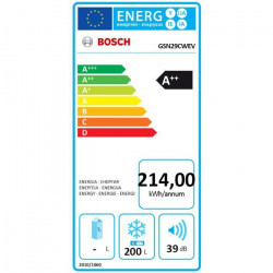 Congélateur BOSCH GSN29CWEV