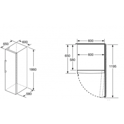 Congélateur BOSCH GSN29UWEV