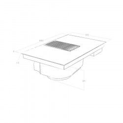 Plaque de cuisson ELICA PRF0143159