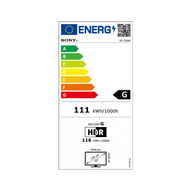 Télévision SONY KE55A8BAEP