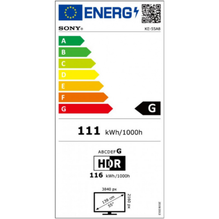 Télévision SONY KE55A8BAEP