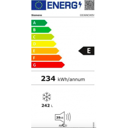 Congélateur SIEMENS GS36NCWEV