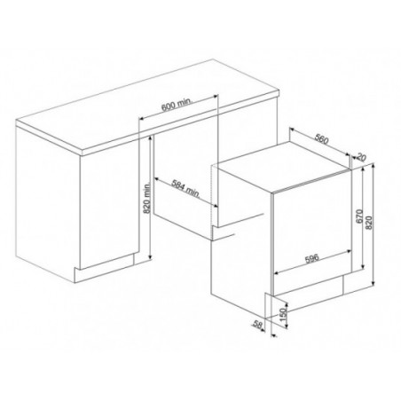 Lave Linge SMEG LSIA147