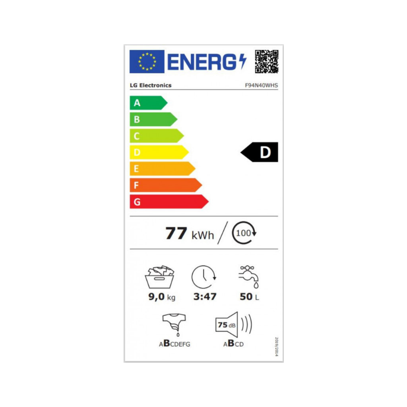 Lave Linge LG F94N40WHS