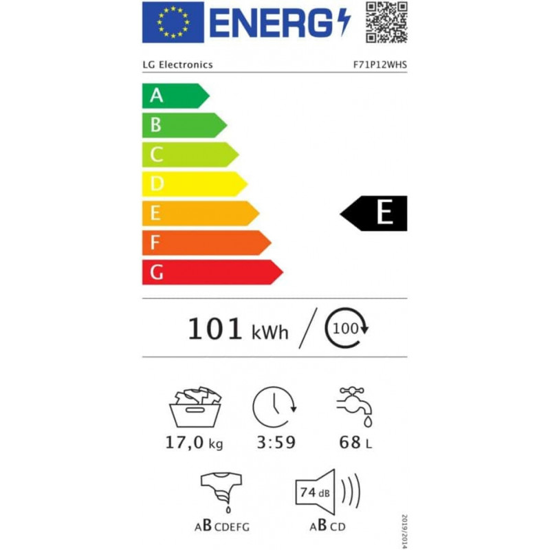 Lave Linge LG F71P12WHS