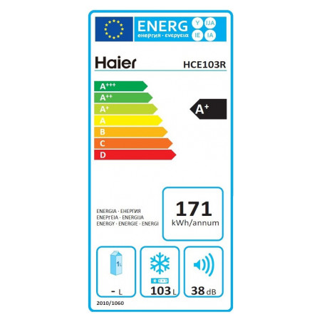 Congélateur HAIER HCE103R
