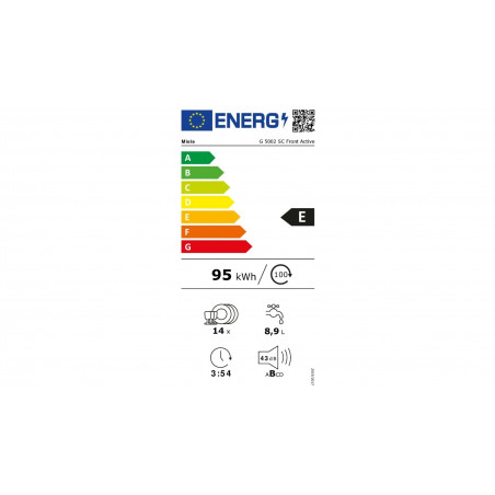 Lave Vaisselle MIELE G5002SCFRONTINOX