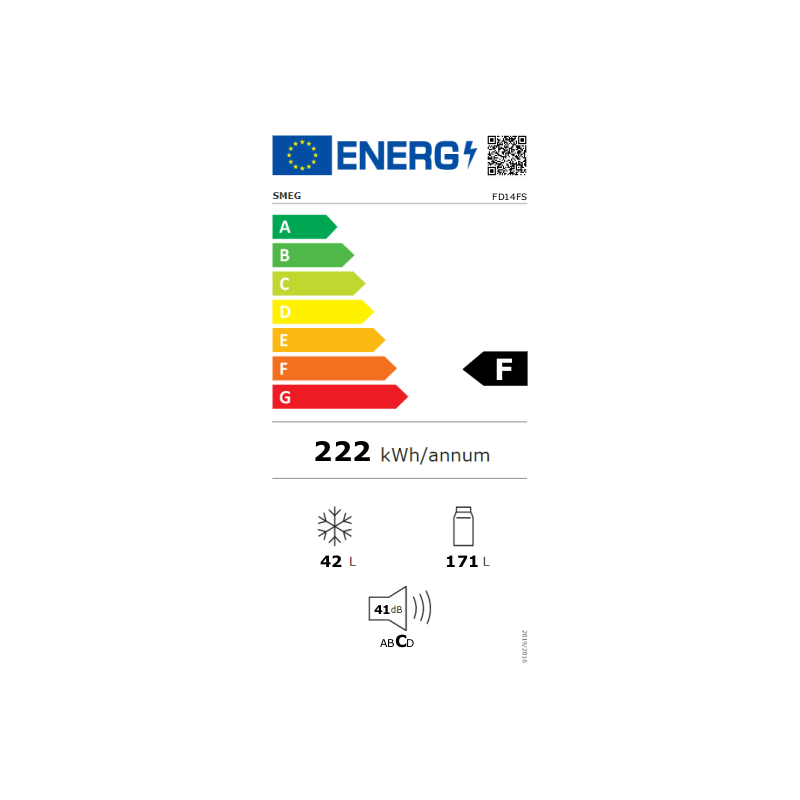 Réfrigérateur congélateur SMEG FD14FS