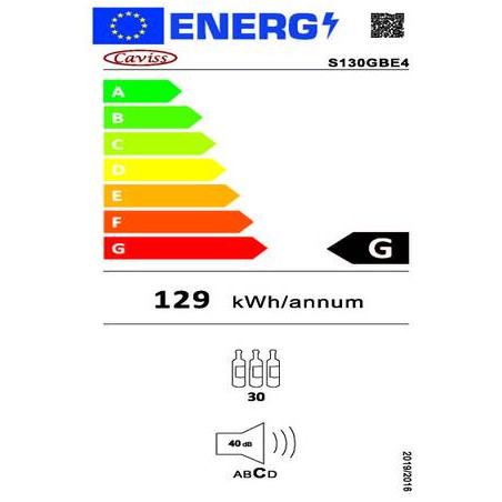 Cave à vin CAVISS S130GBE4
