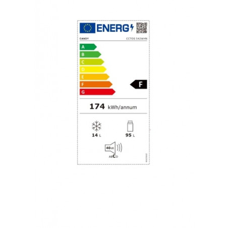 Réfrigérateur CANDY CCTOS502WHN