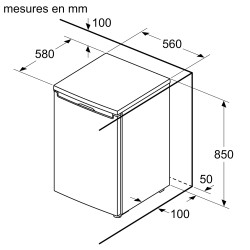 Réfrigérateur Une Porte BOSCH KTL15NWFA