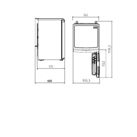 Réfrigérateur BEKO TSE1403FN