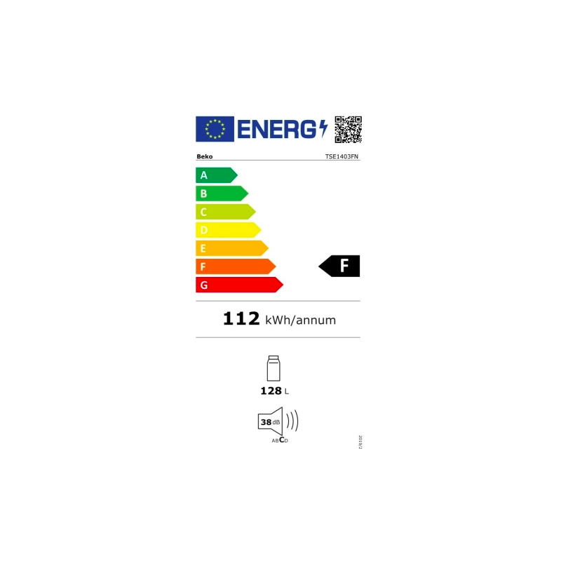 Réfrigérateur BEKO TSE1403FN