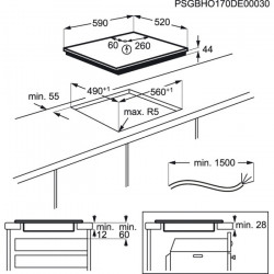 Plaque de cuisson AEG IKE63471FB