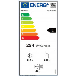 Réfrigérateur congélateur SAMSUNG RB34A6B0EAP/EF