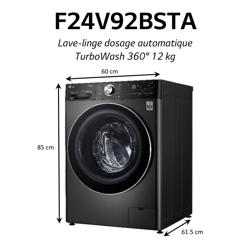 Lave Linge LG F24V92BSTA