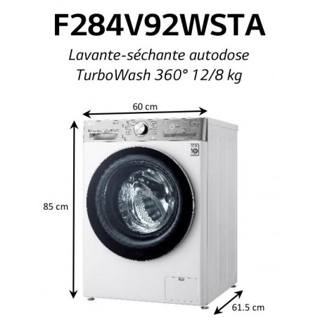 Lave Linge LG F284V92WSTA