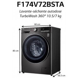 Lave Linge LG F174V72BSTA