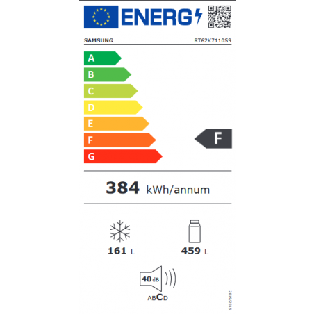 Réfrigérateur congélateur SAMSUNG RT62K7110S9/EF