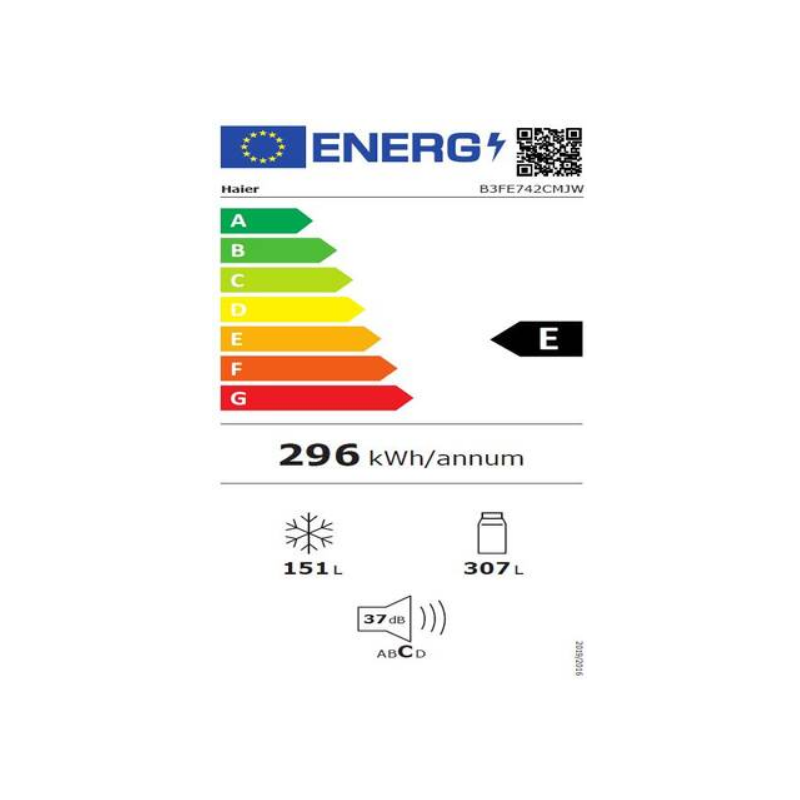 Réfrigérateur congélateur HAIER B3FE742CMJW