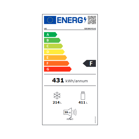 Réfrigérateur congélateur LG GSI960PZAZ