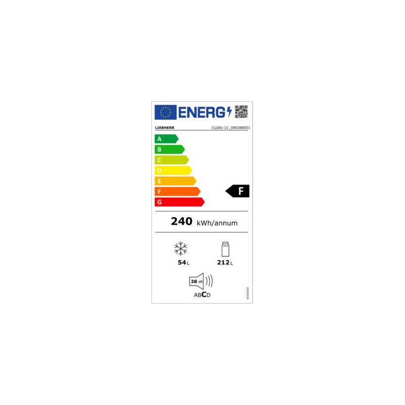 Réfrigérateur congélateur LIEBHERR CU281-21