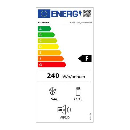 Réfrigérateur congélateur LIEBHERR CU281-21