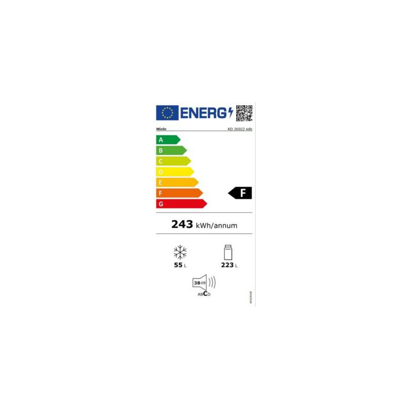 Réfrigérateur congélateur MIELE KD26022EDO