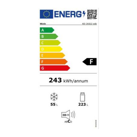 Réfrigérateur congélateur MIELE KD26022EDO