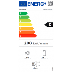 Réfrigérateur congélateur SAMSUNG RB3DT602DSA/EF