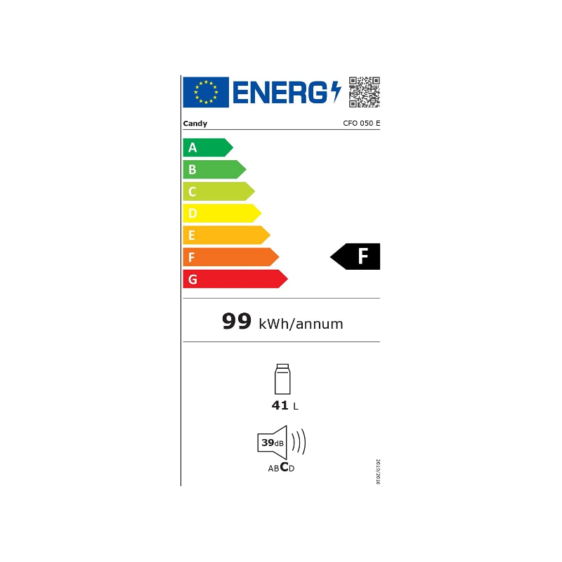 Réfrigérateur CANDY CFO050E