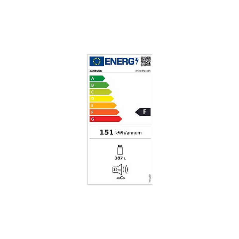 Réfrigérateur Une Porte SAMSUNG RR39M7130S9/EF