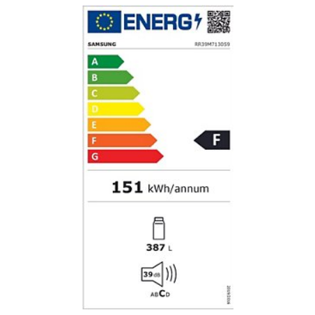 Réfrigérateur Une Porte SAMSUNG RR39M7130S9/EF