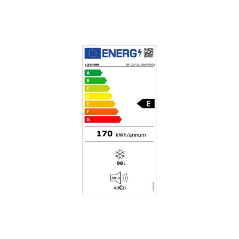 Congélateur LIEBHERR GP123-21