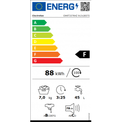 Lave Linge ELECTROLUX EW6T3376HZ