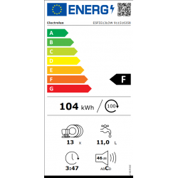 Lave Vaisselle ELECTROLUX ESF5513LOW