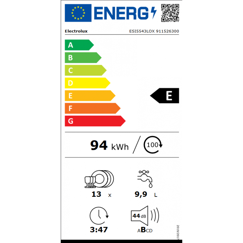 Lave Vaisselle ELECTROLUX ESI5543LOX